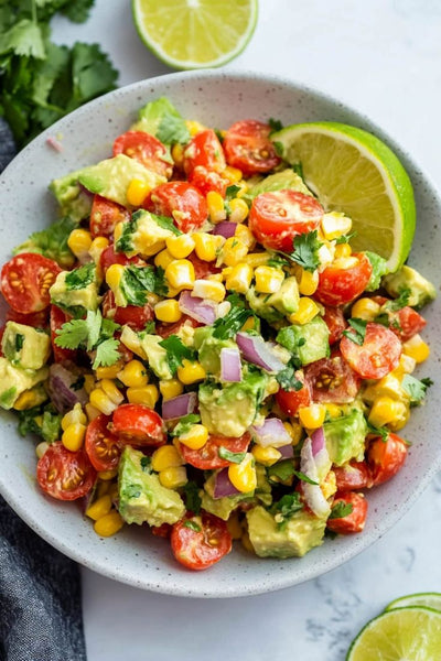 Grilled Corn Avocado Salad