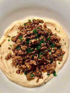 Houmous Bassar & Pita Bread