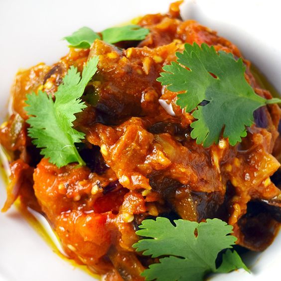 Spicy Eggplant salad