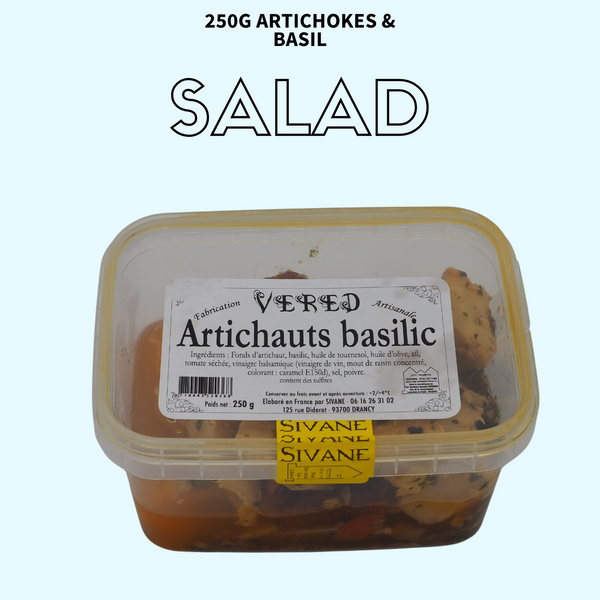 SHABBAT SALAD - ARTICHOKES BASIL