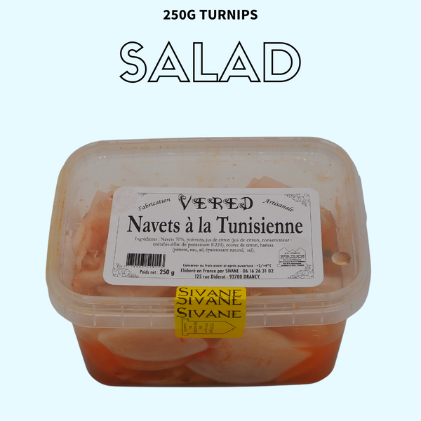 Shabbat Salad - Turnips Navets