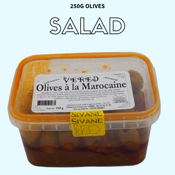 SHABBAT SALAD - OLIVES