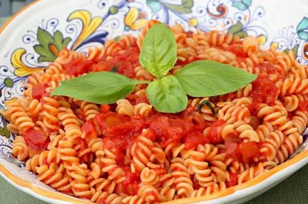 PATES SAUCE TOMATE - PASTA TOMATO SAUCE