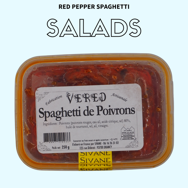 SHABBAT SALAD - SWEET PEPPER SPAGHETTI