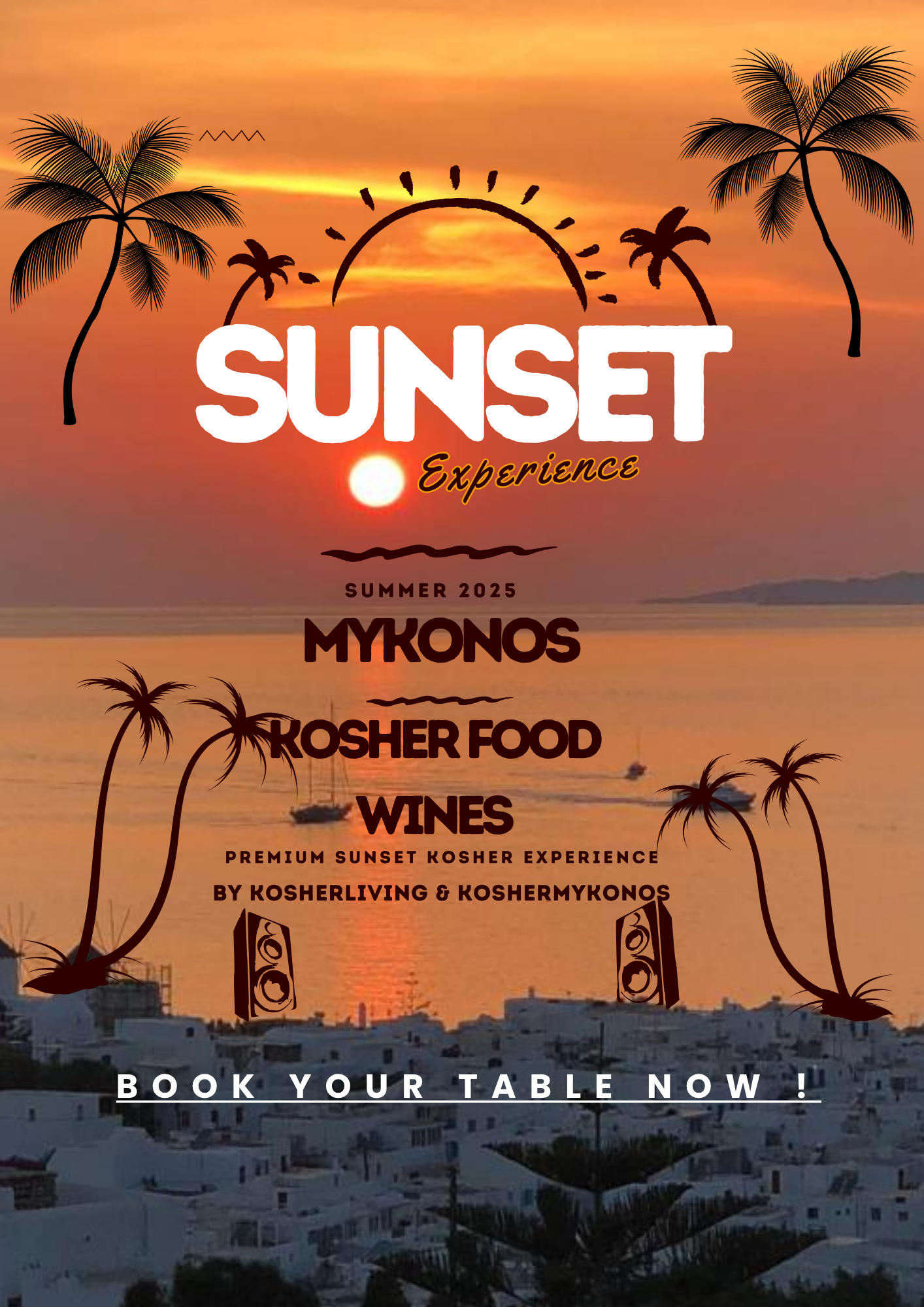FIRST KOSHER DINNER EXPERIENCE IN MYKONOS