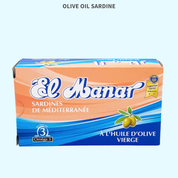 Olive oil sardine