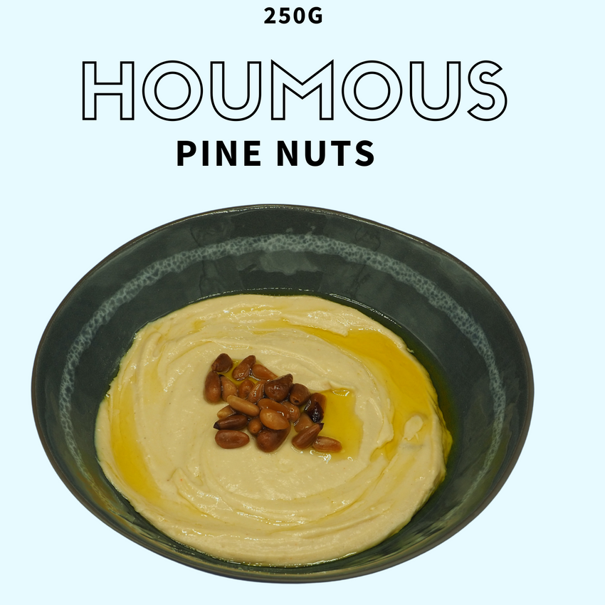 Houmous pine nuts - Pignons de pin