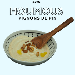 Houmous pine nuts - Pignons de pin