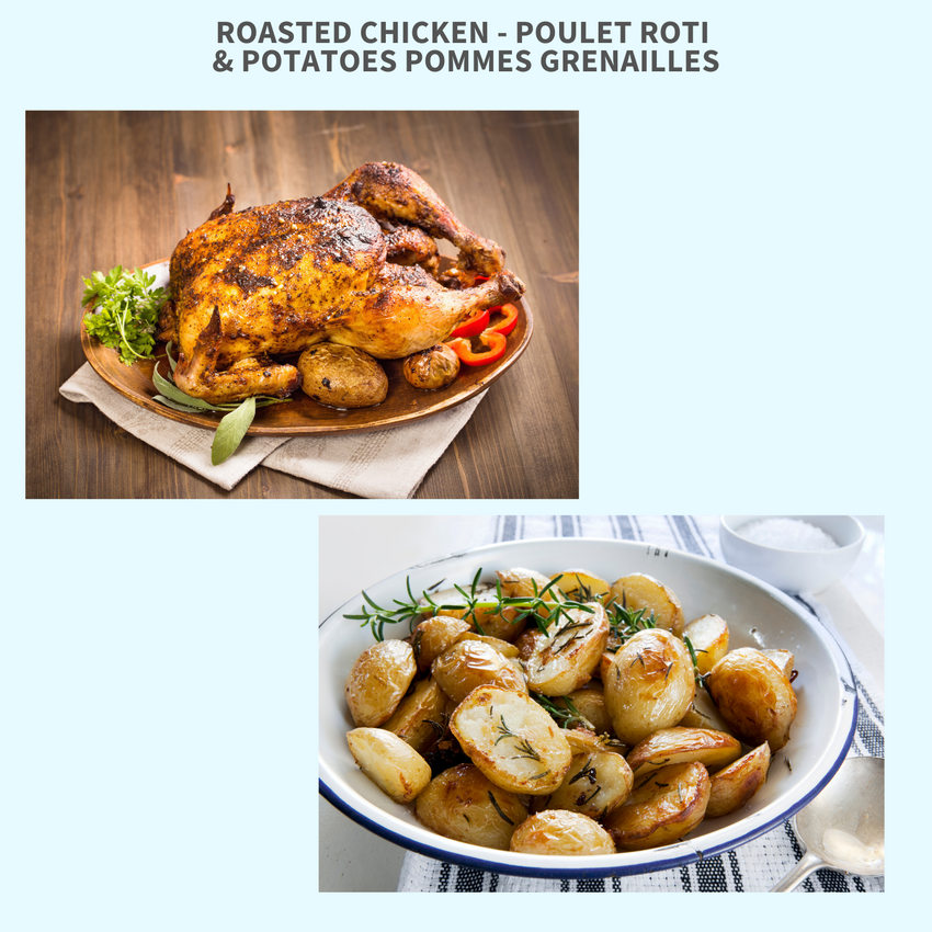 Roasted Chicken - Poulet roti