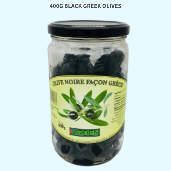 Black Greek olives - Olives noires Grece