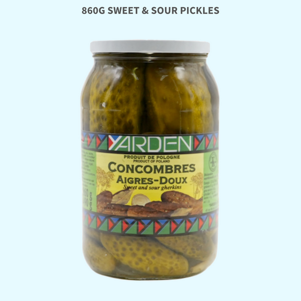 Pickles Concombres aigre doux