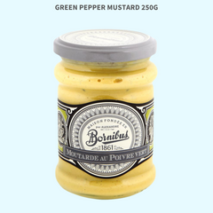 Mustard green pepper - Moutarde poivre vert Bornibus