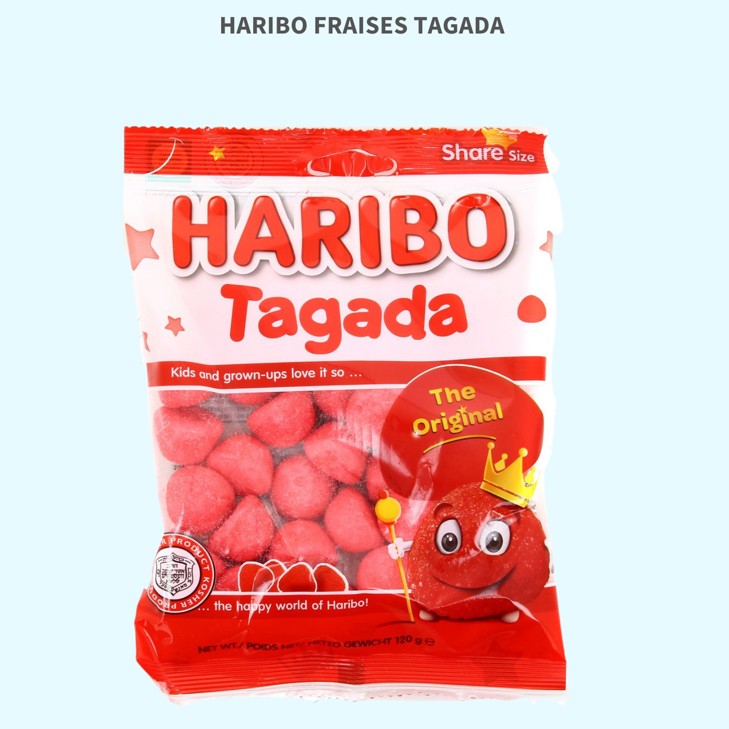 Fraises Tagada Haribo - 120 g