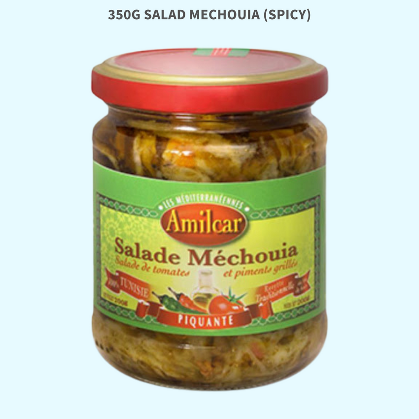 Salade Mechouia piquante - Spicy Mechouia Salad